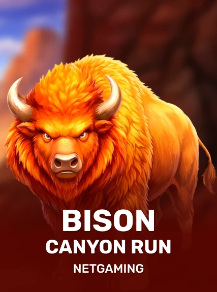 Bison - Canyon Run game tile
